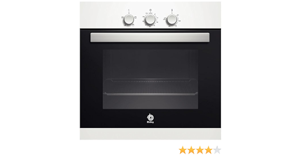 Balay 3HB503BM - Horno (68 L, 2350 W, Eléctrico, 220-240 V, 50/60 Hz, 16 A)  Color blanco : Amazon.es: Hogar y cocina