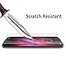 [2-Pack] Motorola MOTO Z2 Force Tempered Glass Screen Protector,XKAUDIE 9H Slim, Anti-Fingerprint, Oil Stain, Scratch, Coating Bubble Free Easy Install, HD Clear Screen Protector for MOTO Z2 Force