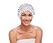 Honest Good Eco-Friendly Shower Cap for Hair - Top Socialite Salon Grade Beauty Caps for Men Women & Children - Wholeheartedly Waterproof Peva Spa Accessories