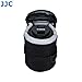 JJC 10x18cm Water-Resistant Protective Deluxe Lens Pouch Bag for Canon EF 70-300mm f/4-5.6 IS II USM Lens, Fits Lens Storage With ET-74B / LH-74B Lens Hood Reversed On