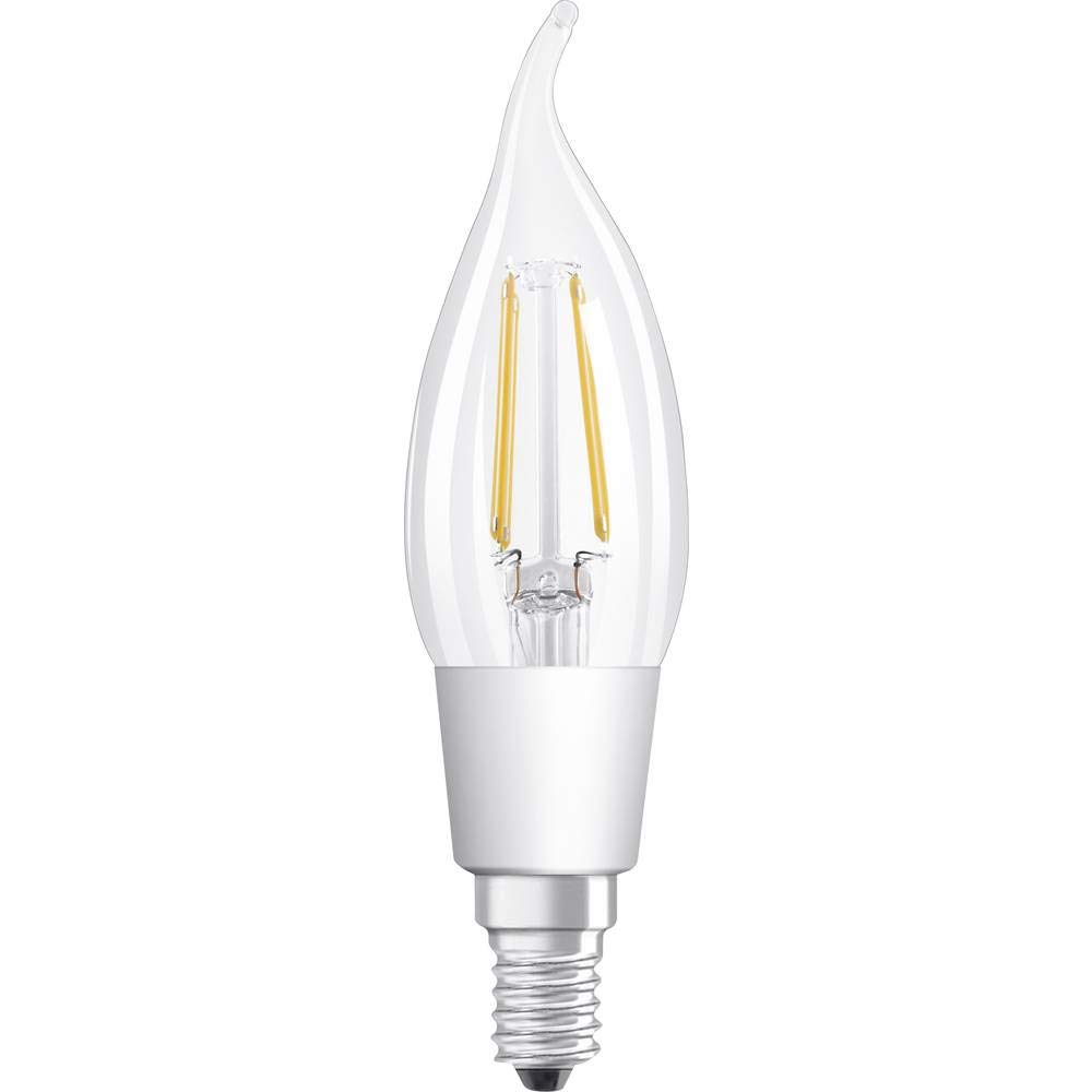 Osram Candle Shape Superstar Classic BA LED Lamp, Glass, Warm White, E14, 4.5 W