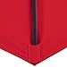 Tokept Replacement Umbrella Canopy for 9ft 8 Ribs Red (Only Canopy)