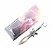 DOTA2 Butterfly Sword Weapon Figure Keyring Keychain Accessory Cosplay Toy Metal