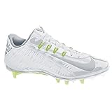 Nike Mens Vapor Carbon Elite 2014 TD Football Cleats, White/Metallic Silver (13)