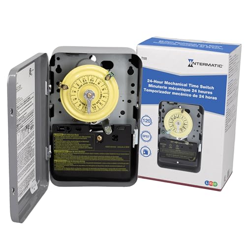 Intermatic T101 24 Stunde Zifferblatt Timer, nur innen