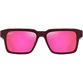 Maui Jim unisex-adult Kahiko Rectangular Sunglasses