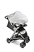 Nursing Scarf Breastfeeding Cover – Car Seat Cover Canopy, Stroller, Multi-Use Stretchy Breathable Lightweight Shawl for Girls and Boys (Grey)