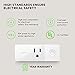 Wemo Mini Smart Plug, Wi-Fi Enabled, Compatible with Alexa and Google Home (F7C063-RM2) (3 pack) (Renewed)