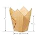 Hestya 150 Pieces Tulip Muffin Baking Cups Cupcake Muffin Liners Baking Cup Holder, Natural Color
