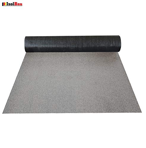 Isolbau Schweißbahn V60 S4 talkumiert - Bitumenbahn mit Glasvlies-Einlage zur Dachabdichtung - 15 x 5 m² Rolle – Bild 3