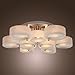 LightInTheBox Acrylic Chandelier with 9 Lights, Flush Mount, Modern Ceiling Light Fixture (Chrome Finis ) For Living Room,,Dress Room