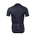ARSUXEO Men's Slim Fit Cycling Jersey Short Sleeves Bike Bicycle MTB Shirt Gray Size X-Large