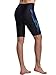 Neleus Men's Jammer Swimsuit Solid Swim Short,57,Black,Asian Large/ US Small