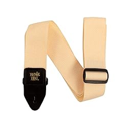 Ernie Ball Polypro Guitar Strap, Cream