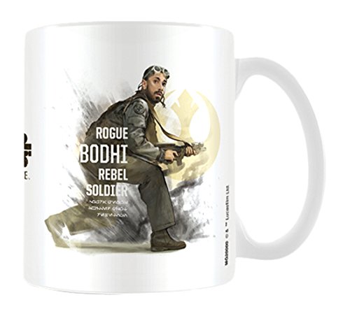 Star Wars Rogue One Pyramid International (Bodhi Profile) Official Boxed Ceramic Coffee/Tea Mug, Multi-Colour, 11 oz/315 ml
