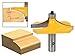 Yonico 13141 Thumbnail Table Edge Router Bit with Large 1/2-Inch Shank