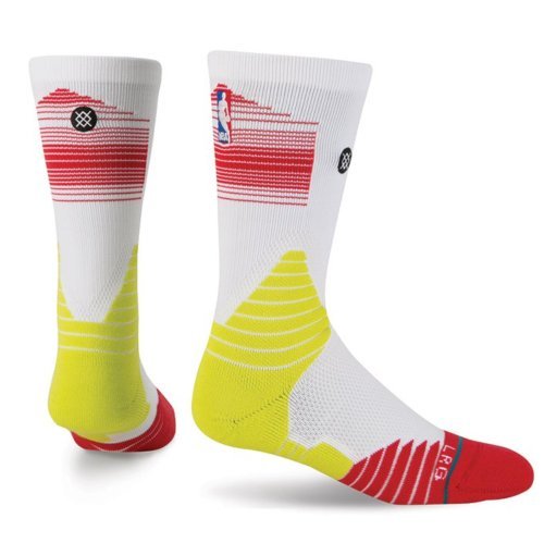 white stance basketball socks