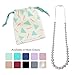 Goobie Baby Audrey Silicone Teething Necklace for Mom to Wear, 100% Safe Silicone (Teething Necklace, Marble)
