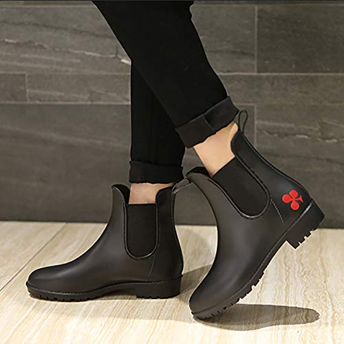 dripdrop Chelsea Boot Waterproof Rain Boots for Women AntiSlip Ankle
