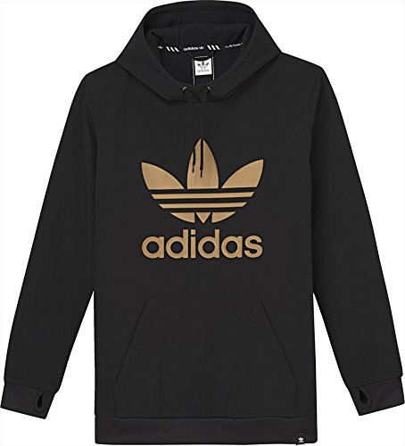 Adidas skateboarding  men s team tech hoodie black/tact…