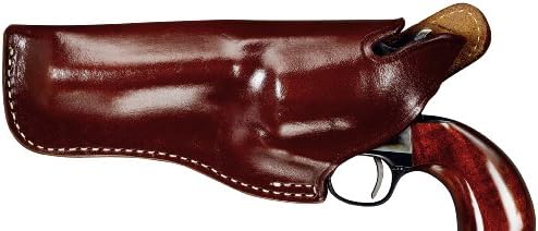 Triple K Lightning Holster for Ruger Redhawk with 4-Inch Barrel, Walnut Oil, Left