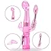 ELISEL 6 Multi Frequency Speed Vibrator G-spot Triple 3 Points Stimulation Wand Anal Butt Masturbating Plug color random