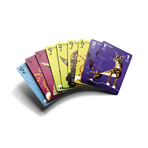 9 Lives Tricking Taking Card Game Board Game 34 Players 40