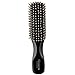Giorgio Gentle Mini Hair Brush for Men and Detangler Hair Brush for Thick Hair Dual Length Bristles, Hair Brush for Fine Hair Scalp Massager Brush and All Hair Types Travel Detangling Brush