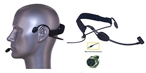 AV-JEFE AVL6101 Professional Vocalist Headset Microphone_ for use with your Shure wireless systems Designed for Professional Singing & Live Stage Performance