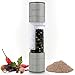 2-in-1 Salt and Pepper Grinder Set – Premium Salt and Pepper Mill, Ceramic Grinding Mechanism, Stainless Steel Design, Adjustable Grind