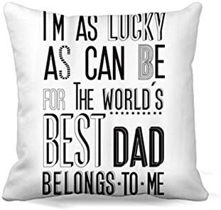 World S Best Dad Print Pillow Case