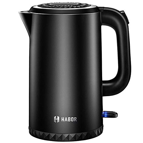 Habor Electric Kettle, 100% Stainless Steel Hot Water Water Boiler, 1500W 1.7L Fast Boiling Tea Water Heater, Auto Shut-Off Protection - Thumbnail 7
