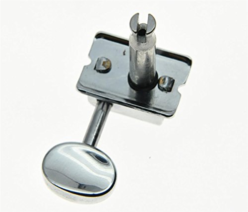 KAISH Chrome Split Post Vintage Guitar Tuning Keys Tuners Machine Heads for Strat/Tele Korea Made
