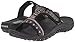 Skechers Women's Reggae Ethnic Vibes Slide Sandal,Black/Multi Ethnic Print,11 M US