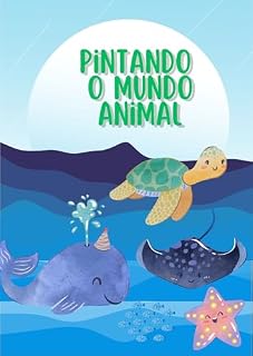 Livro Colorindo os animais: Animais a colorir