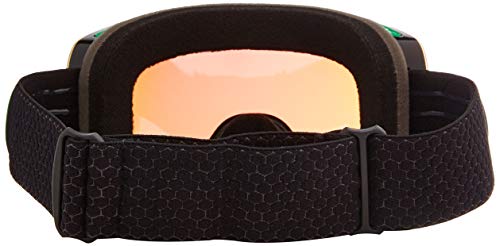 Dragon Alliance Split/Green LL Amber Goggles, Black