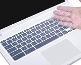 Keyboard Cover Compatible 2019 2018 ASUS Chromebook C523NA 15.6" / ASUS Chromebook C423NA 14" / ASUS Chromebook Flip C302 C302CA-DH54 C302CA-DHM4 12.5" Chromebook, Clear