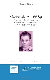 Matricule A-16689