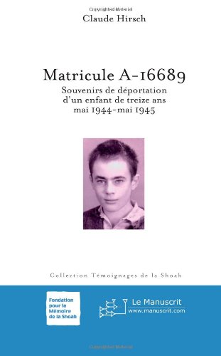 Matricule A-16689
