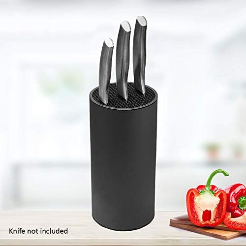 Clytius Multifunction Universal Kitchen Knife Holder, Advanced Knife Storage Rack, Black