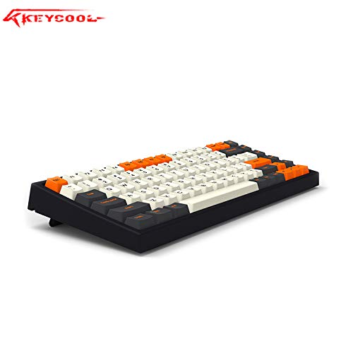 Keycool Hero 84 2020 Edition Mechanical Keyboard RGB Gateron Switches Mini Gaming 84 Keys Keyboard (RGB Gateron Red)