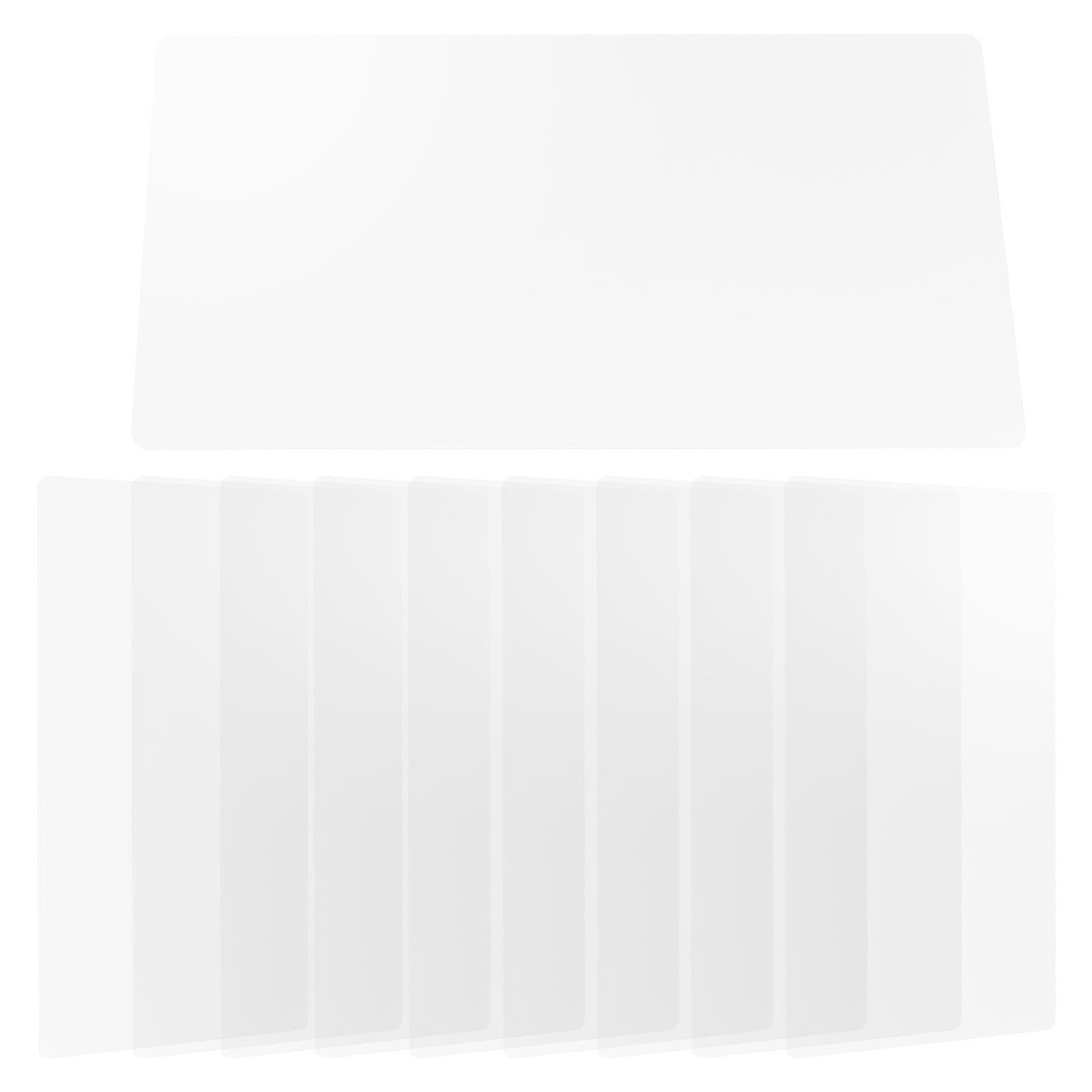 EXCEART 3D Printer Drawing Molds 10pcs Pen Printing Mat Plastic Stencils Drawing Tool for 3D Printing Pen Clear Painting Plate, C2N0319TQFQNK6223