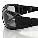 Bobster Eyewear BGUN001, Gunner Convertible, Black Frame, Photochromic / Transition Lenses & Clear Lenses