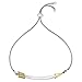 Silpada 'Curved Arrow' Bolo Chain Bracelet in Sterling Silver & Brass, 9