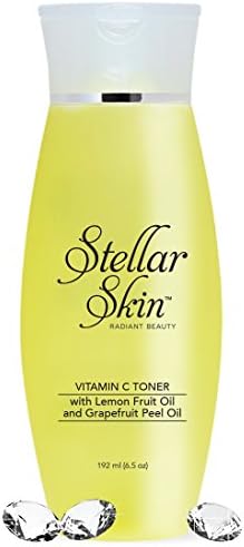 Vitamin C Face Toner Treatment – Primer to Clear and Tighten Pores, Best Hydrating Facial Toner, Soothes Skin & Removes Impurities, Prepares the Skin for Serums and Moisturizers, For Women or Men