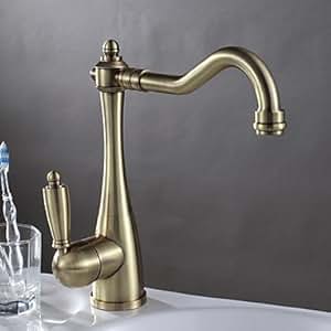 acabado bronce antiguo grifo de la cocina: Amazon.es: Hogar