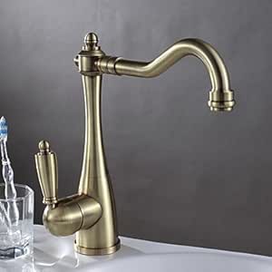 acabado bronce antiguo grifo de la cocina: Amazon.es: Hogar