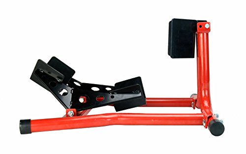 Dragway Tools 1500 lb Fixed Motorcycle Front Wheel Chock fits Sport Bikes & Road Cruisers