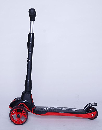 Voyage Sports Kick Scooter, Fold and Adjustable Height with Extra-wide Deck PU Flashing Wheels for toddlers Girl or boy, 3-wheel-scooter - Thumbnail 2