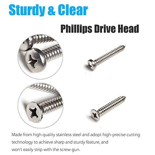 2 Tapping+Assortment+Stainless+Casaon+Phillips